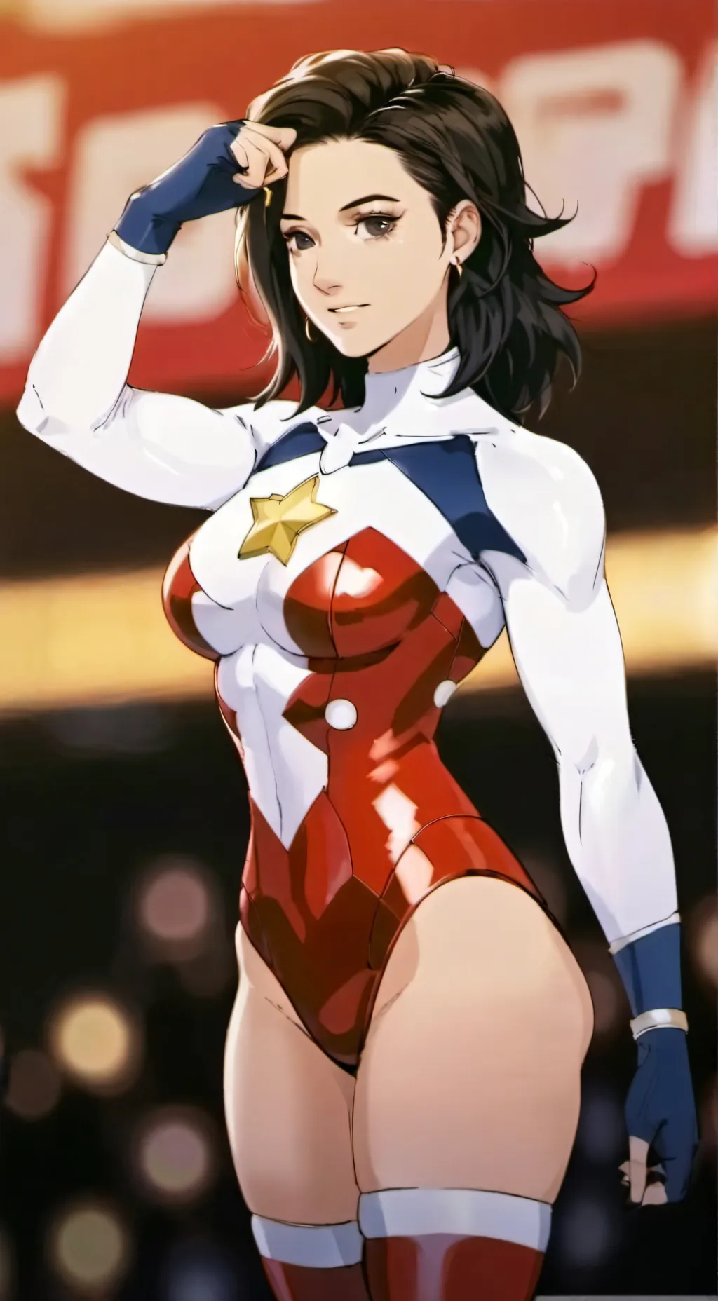 ai character: Пружинка background