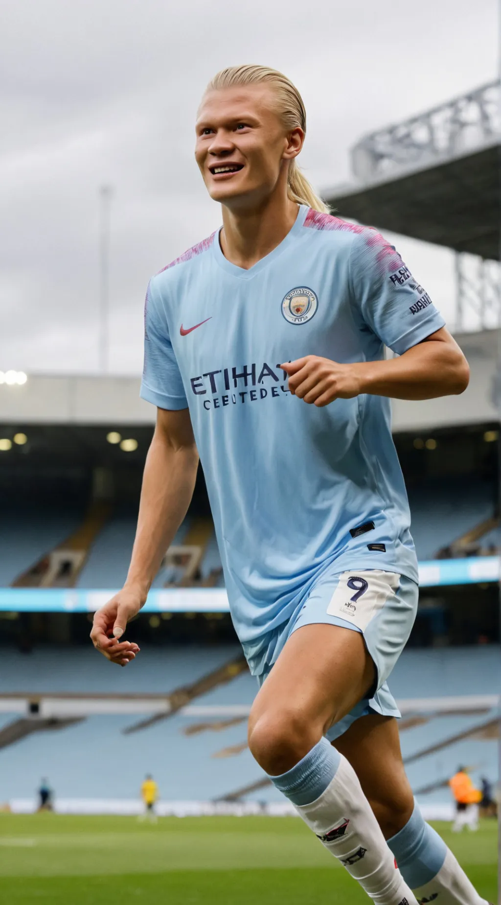 ai character: haaland background