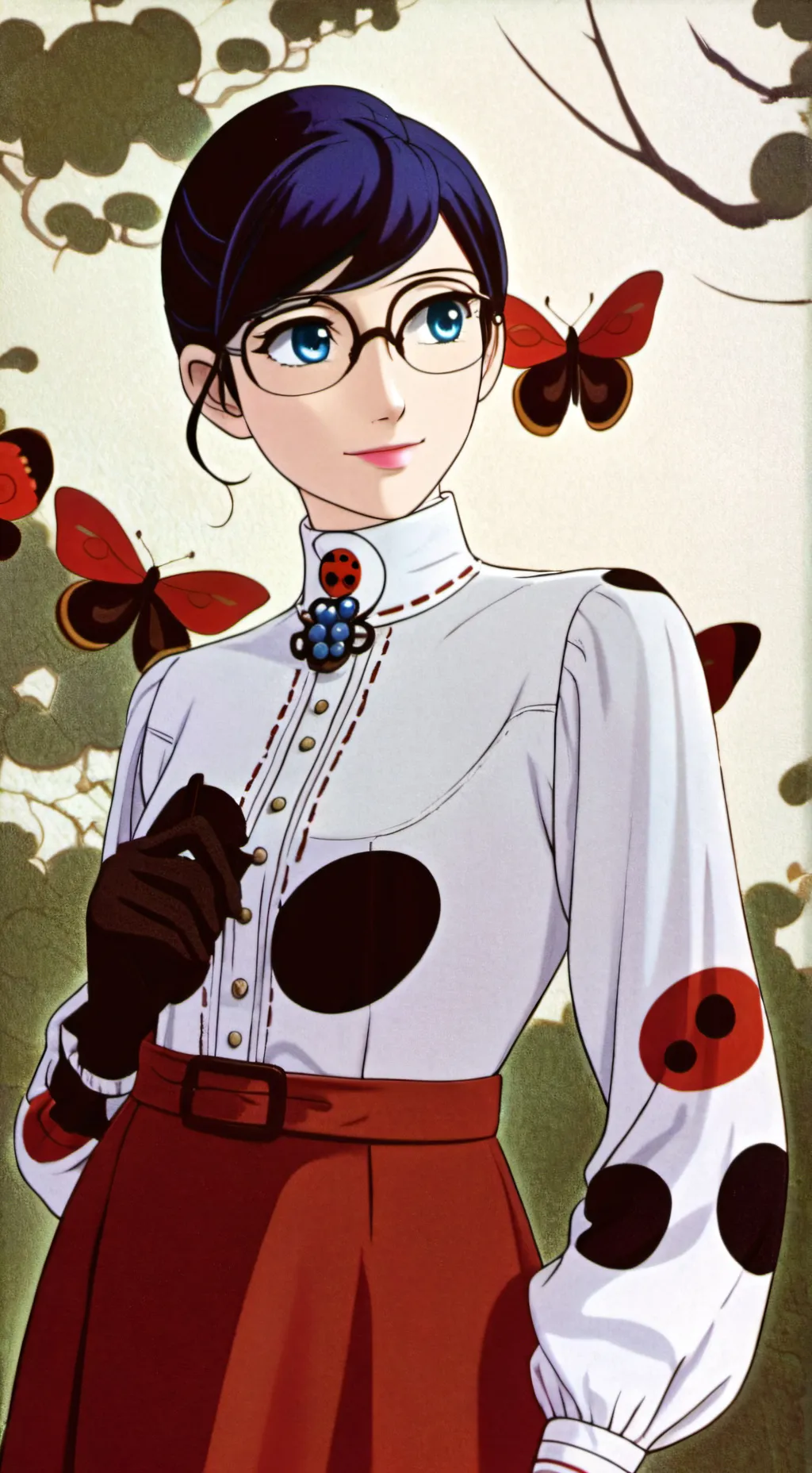 ai character: Nathalie background