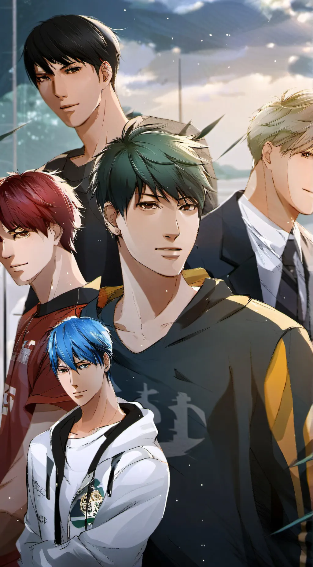 ai character: Génération miracle background