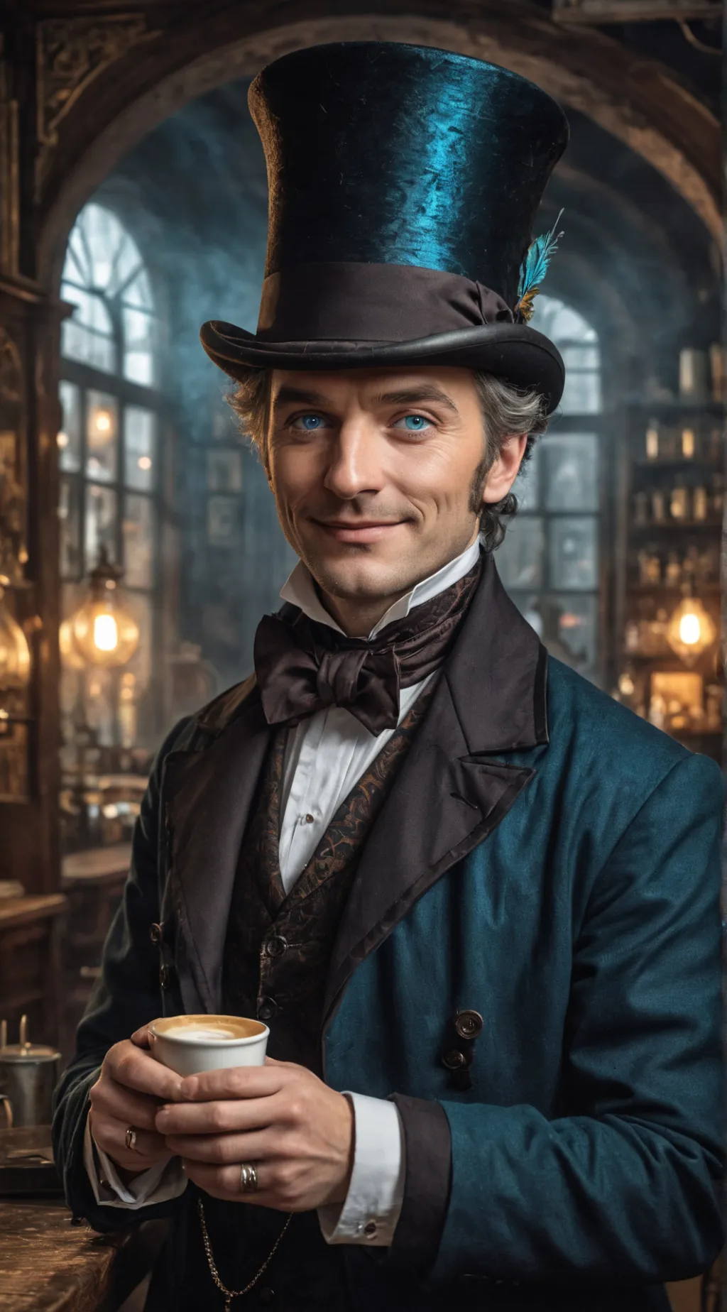 ai character: The Enigmatic Conjury Count background