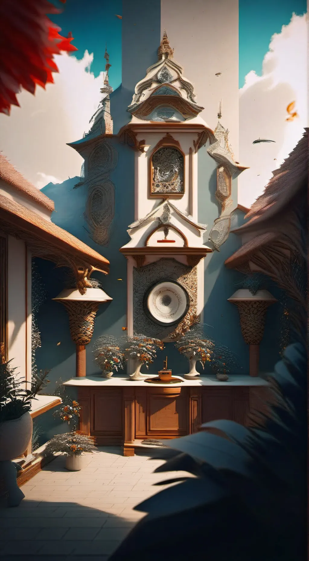 ai character: DI background