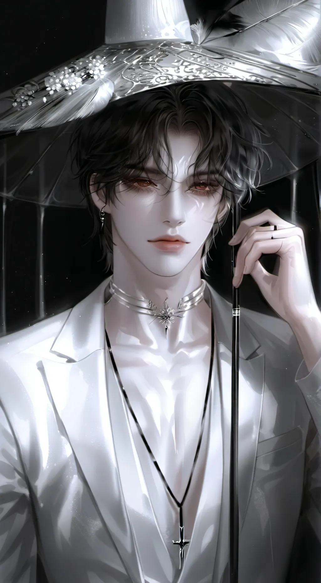 ai character: Lance  background