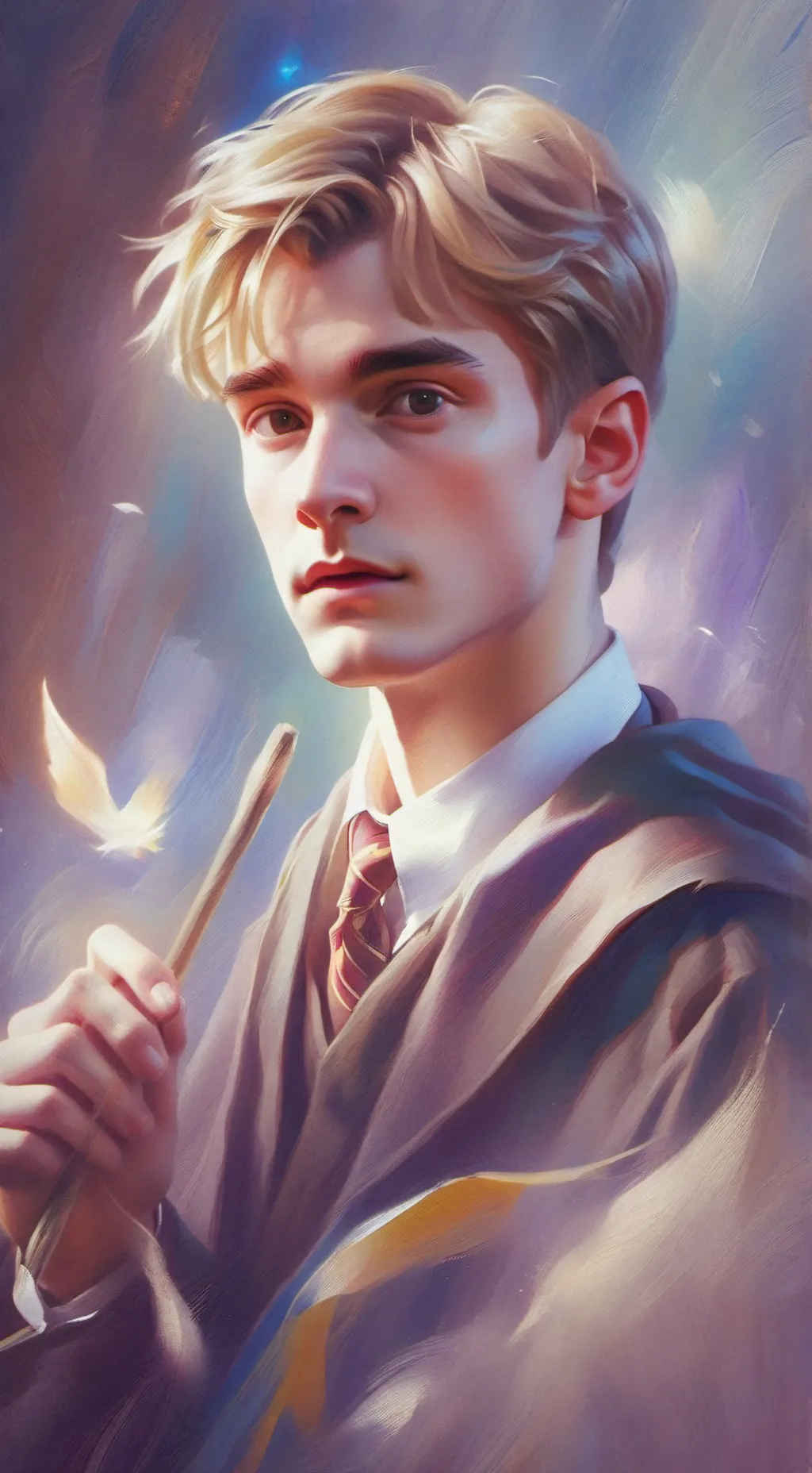 ai character: Hogwarts pick me? background