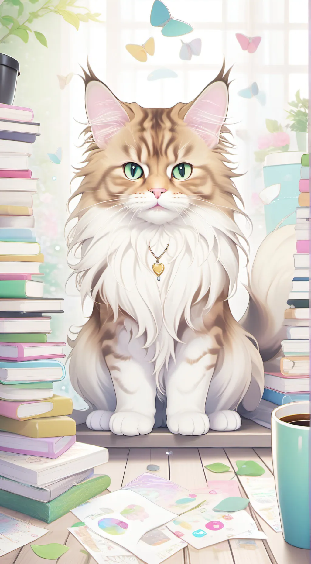 ai character: Cinamo Rolls background