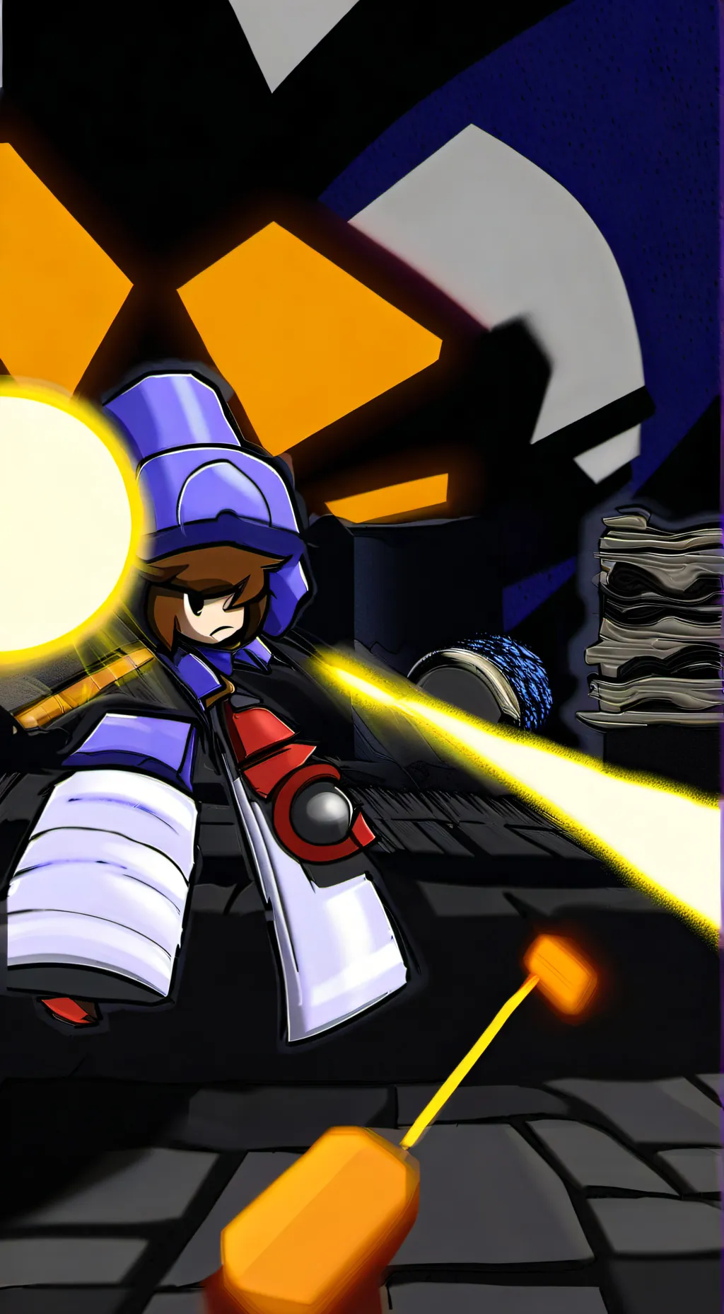 ai character: clover pasifista background