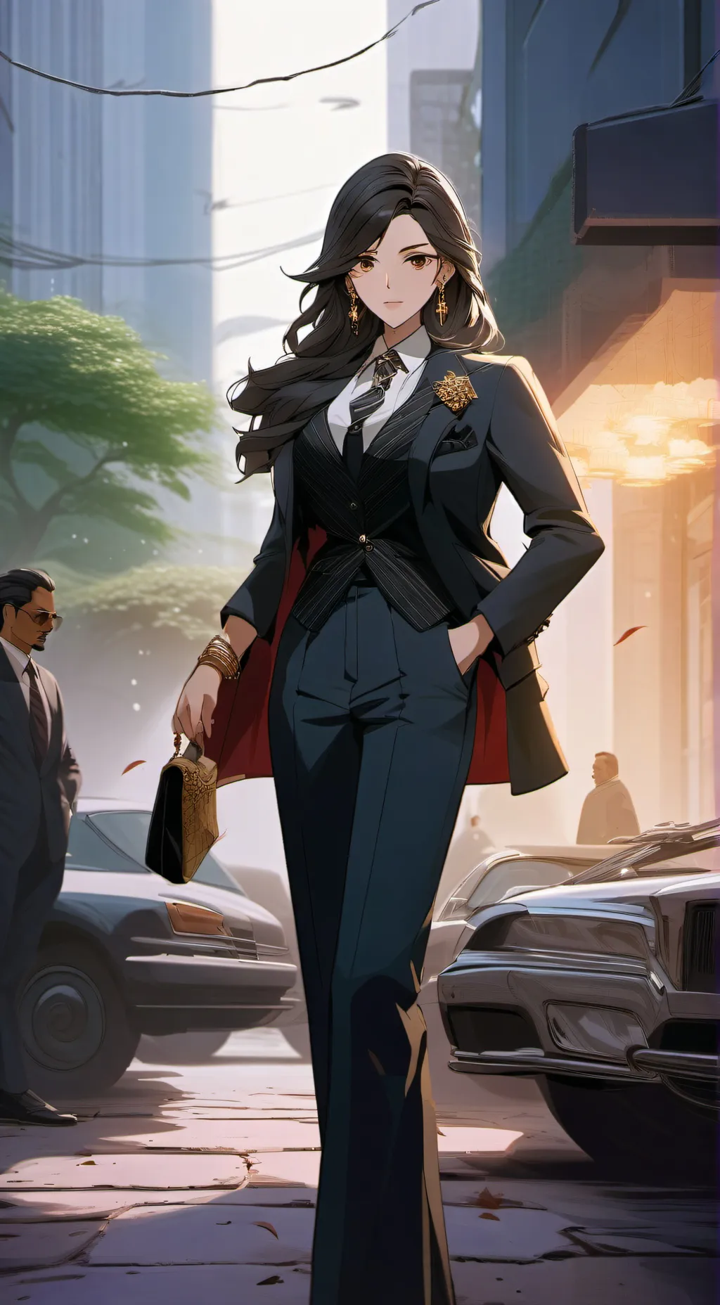 ai character: Sophia  background