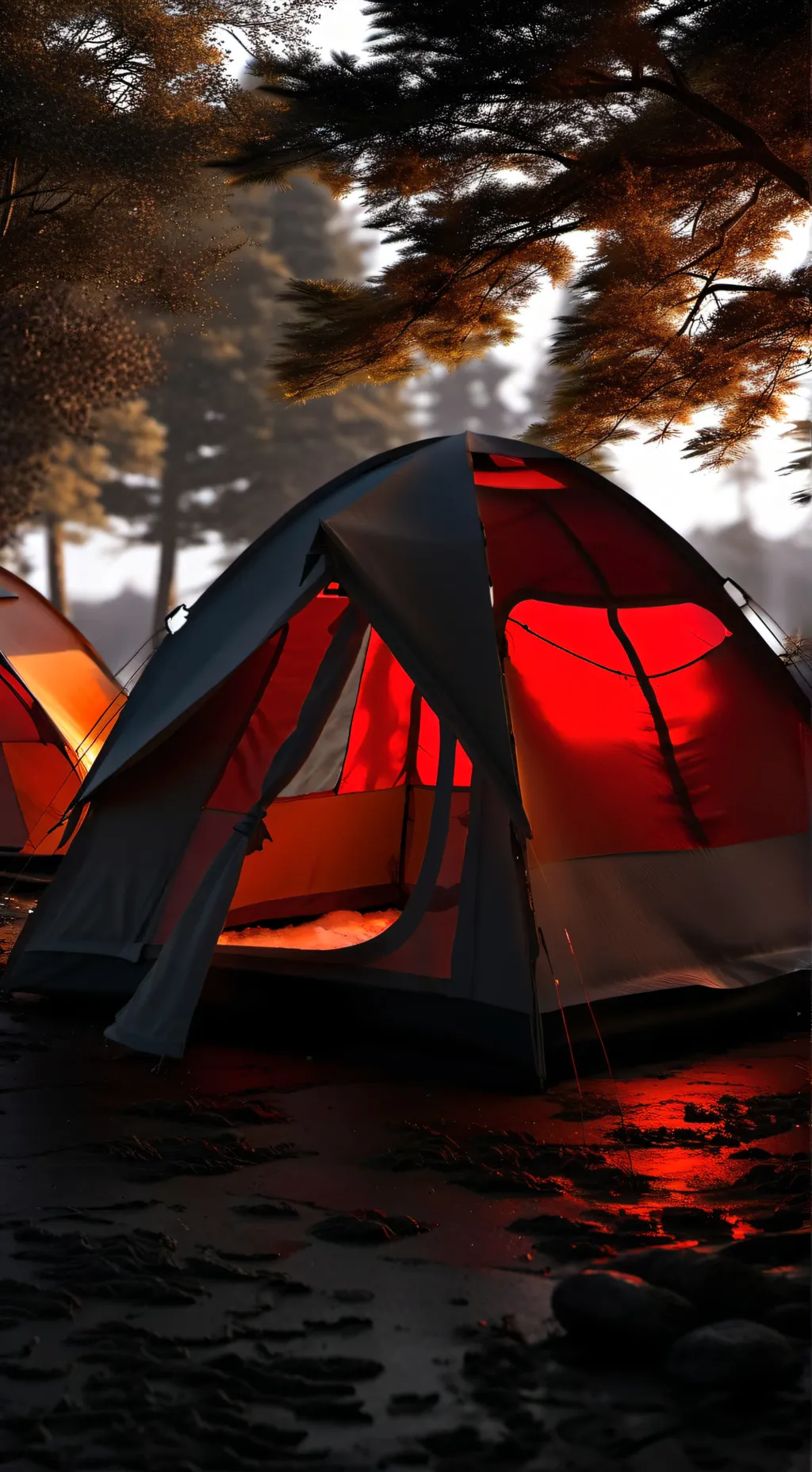 ai character: Лагерь background