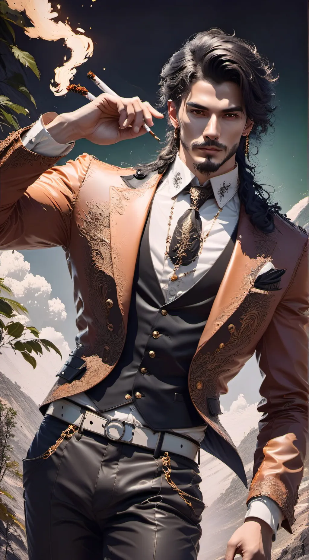 ai character: †Damian† background