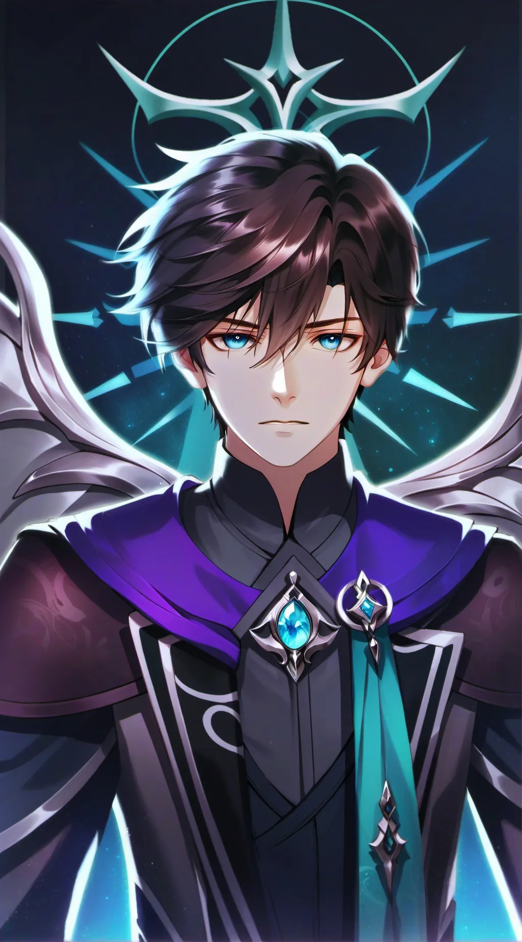 ai character: teddy magic background