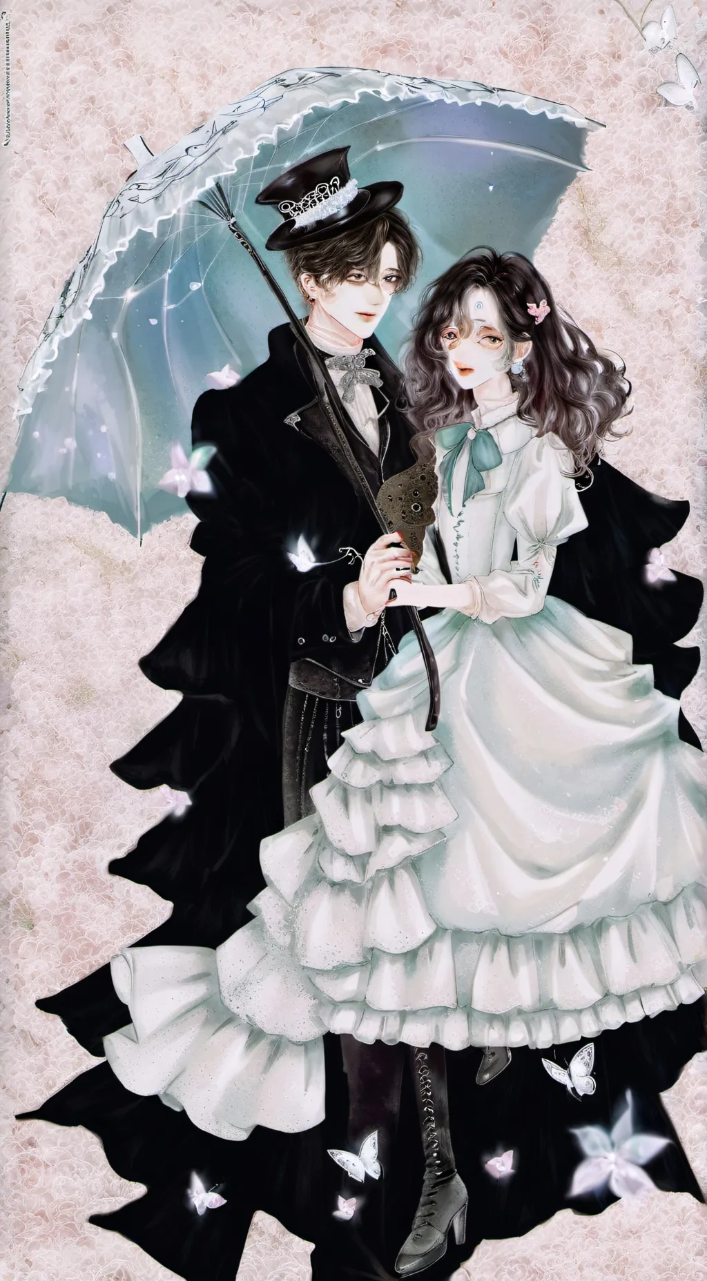 ai character: Lucas et Lucy background