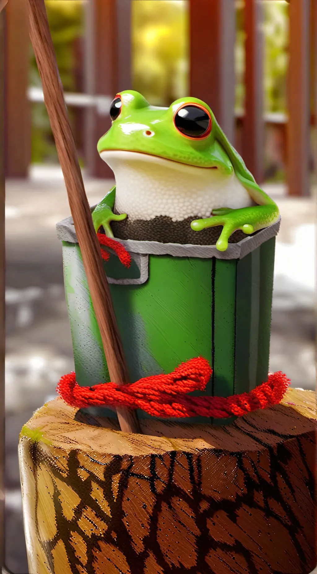 ai character: changbin brother background