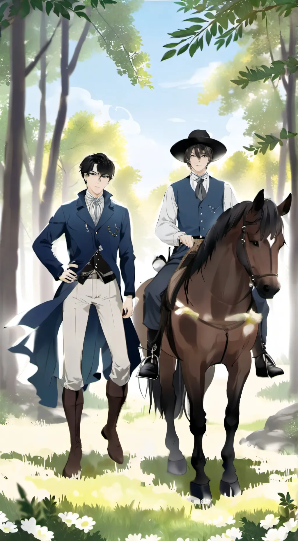 ai character: locks  background