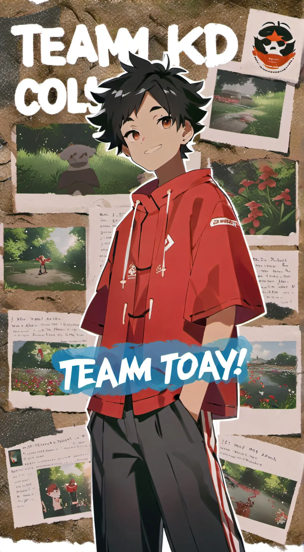 ai character: Coolkid X Mha  background