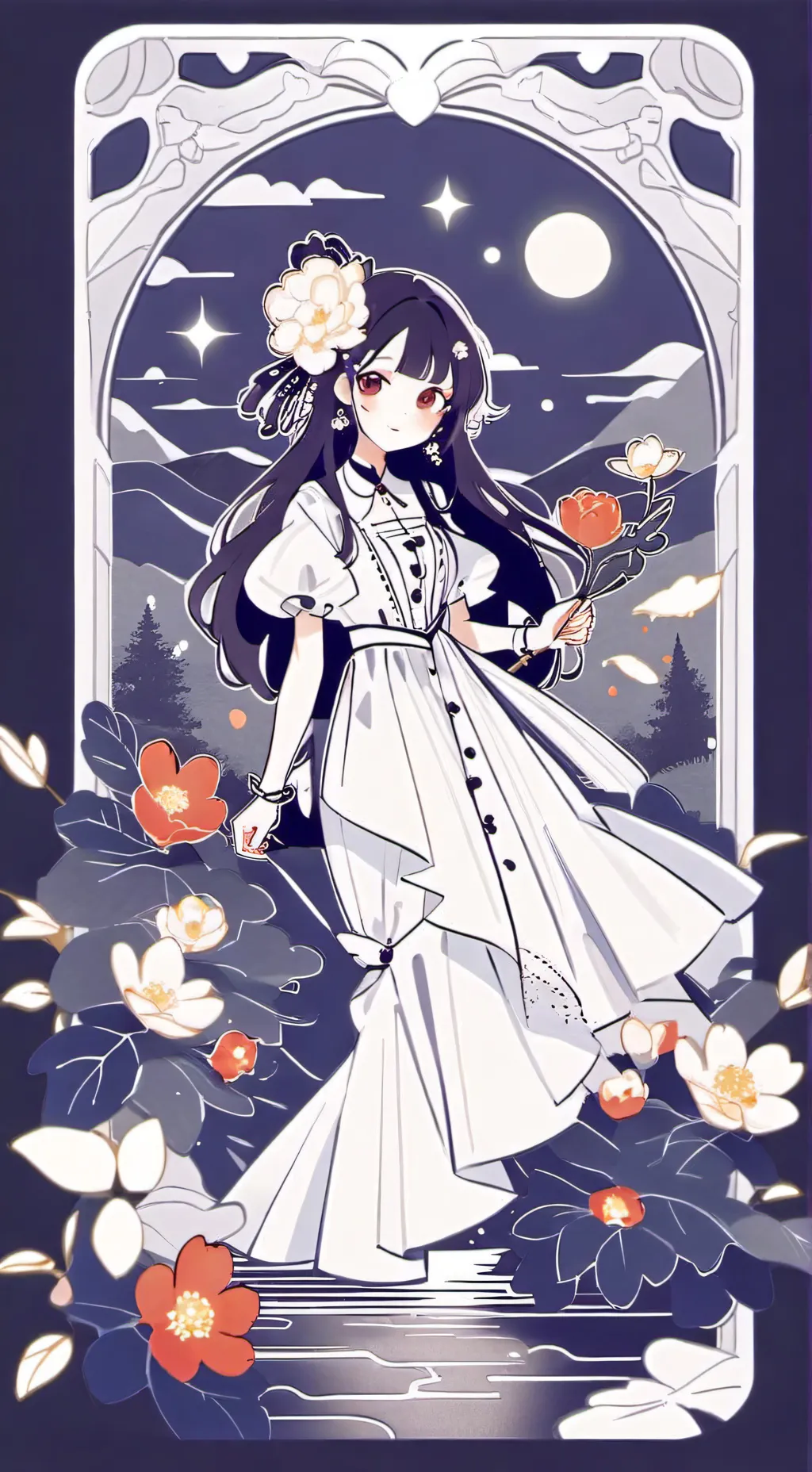 ai character: Ella background