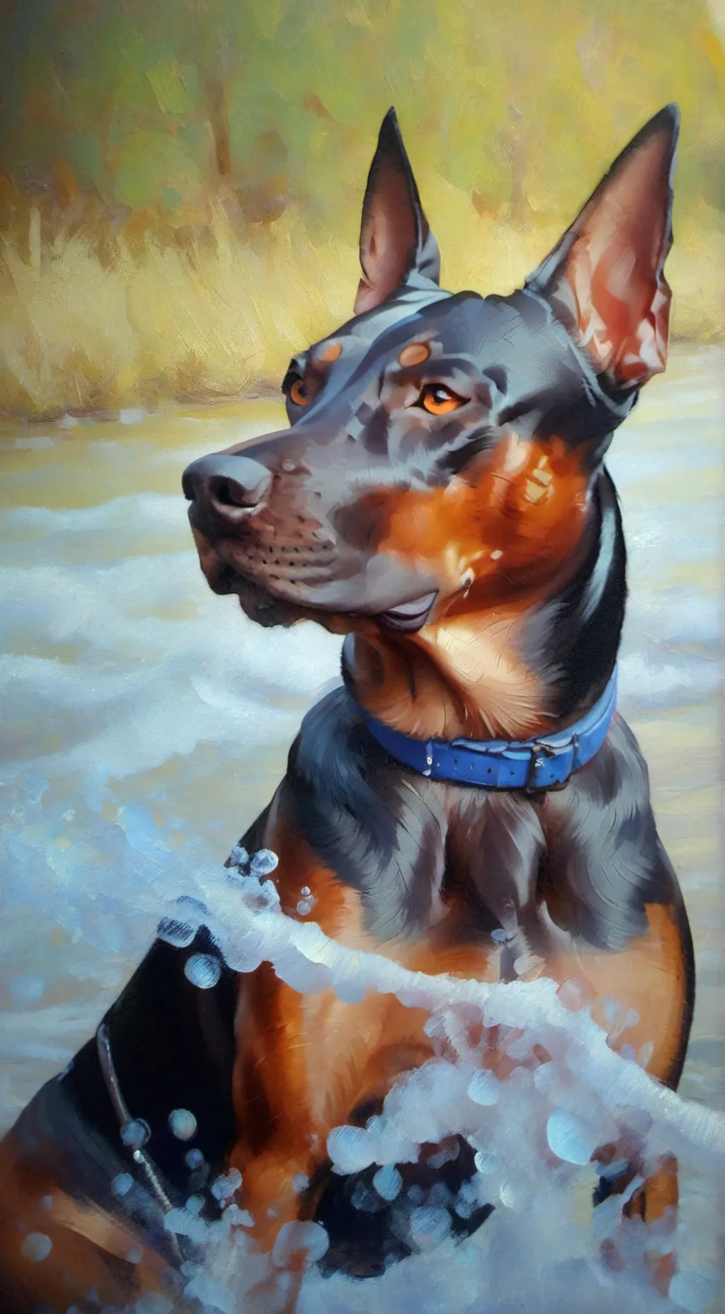 ai character: tu perro background