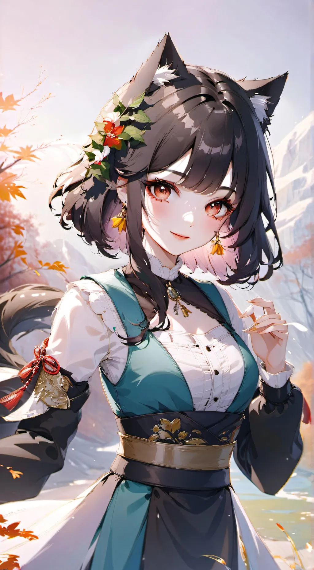 ai character: Mia background