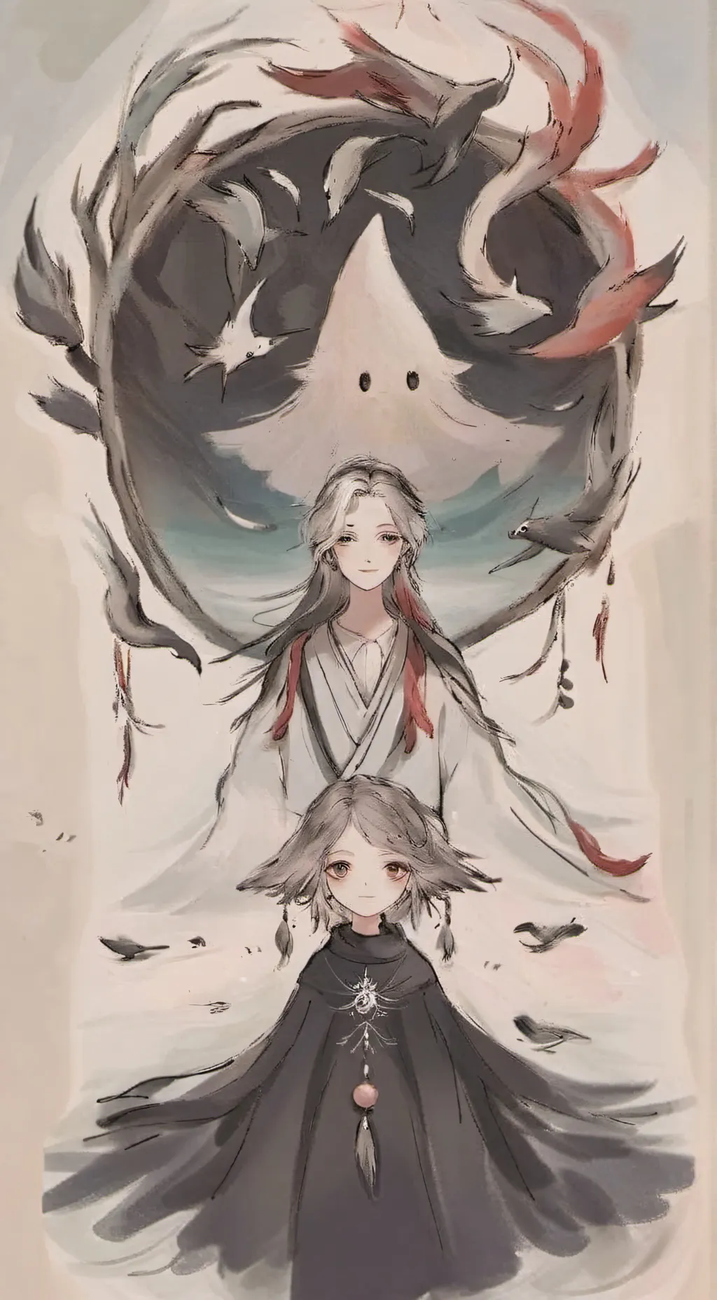 ai character: FREAKY FORSAKEN<3 background