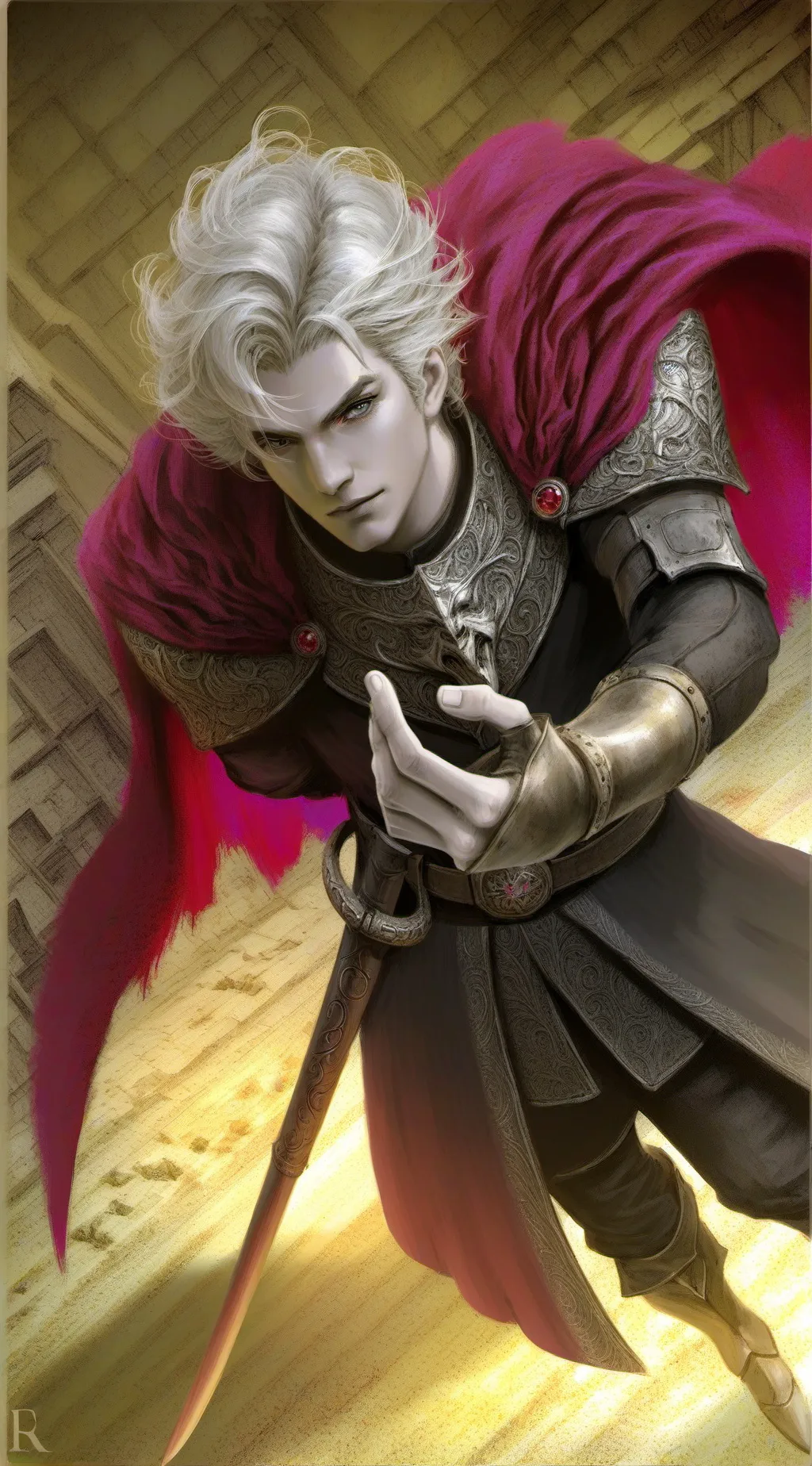 ai character: paul  background