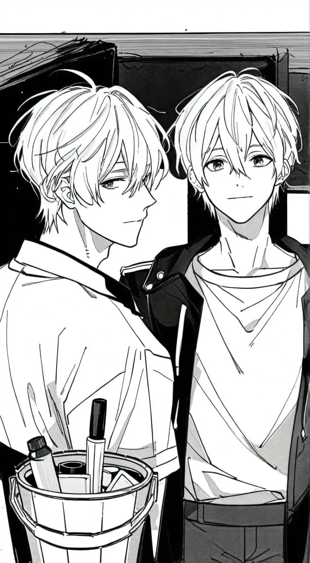 ai character: reg x jstn background