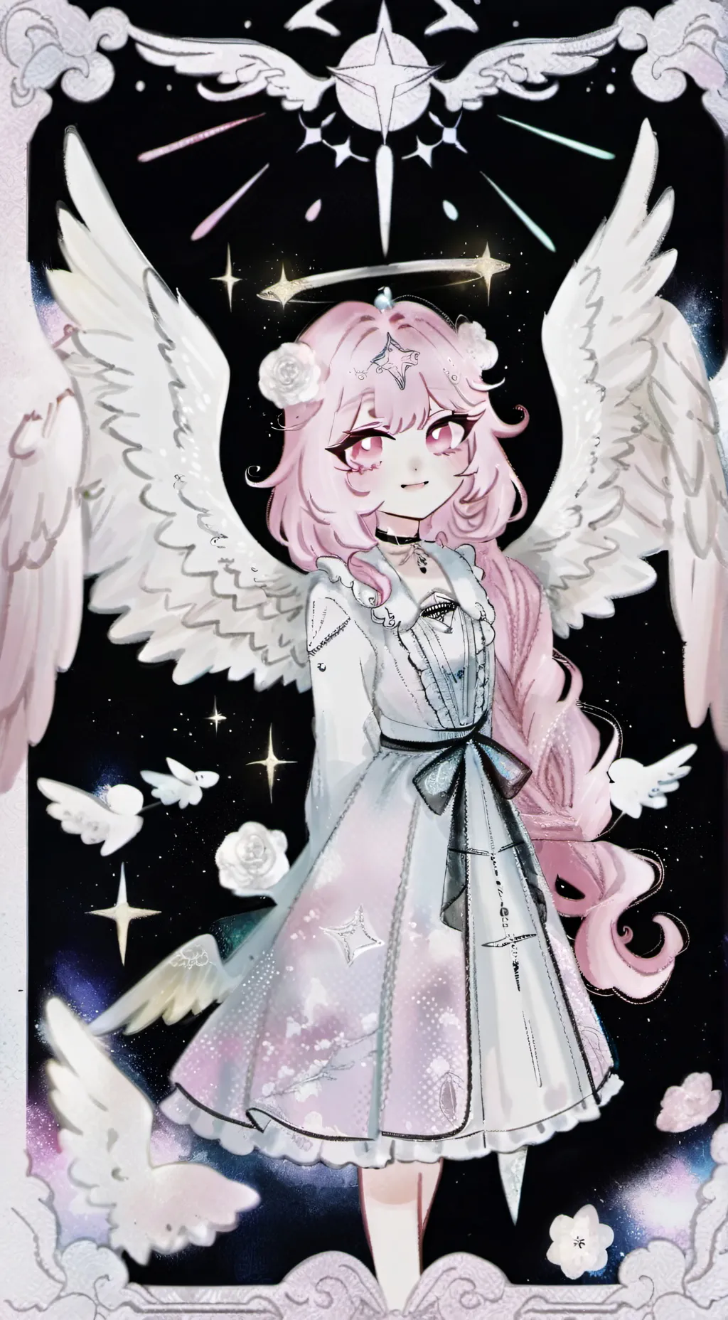 ai character: ♡✦✶ESC X Y/N✶✦♡ background