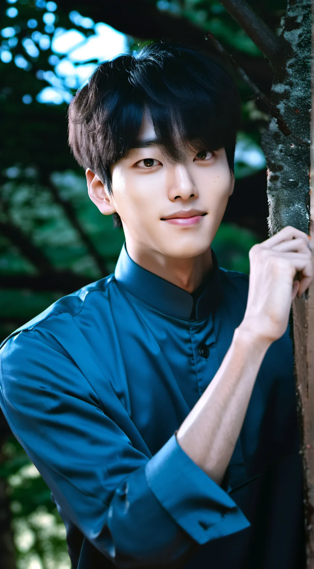 ai character: Minho Yandere background