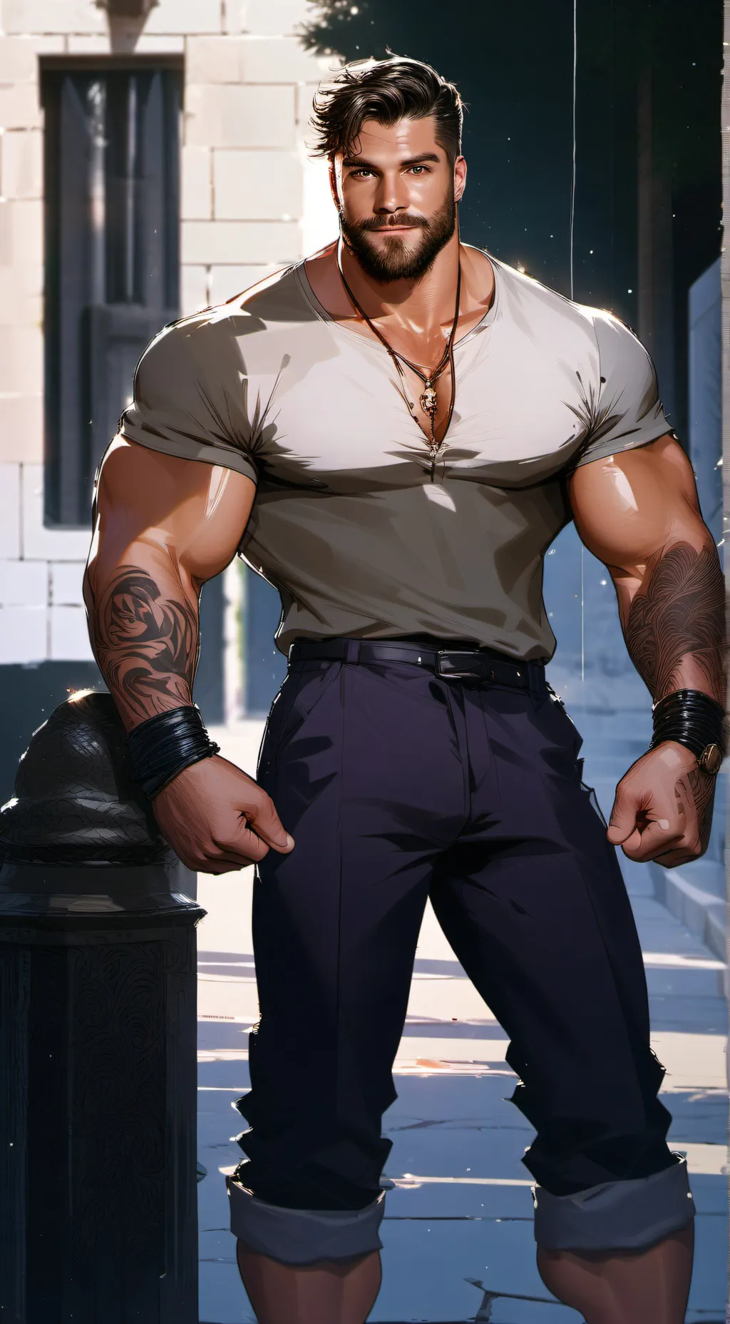 ai character: Antonio background