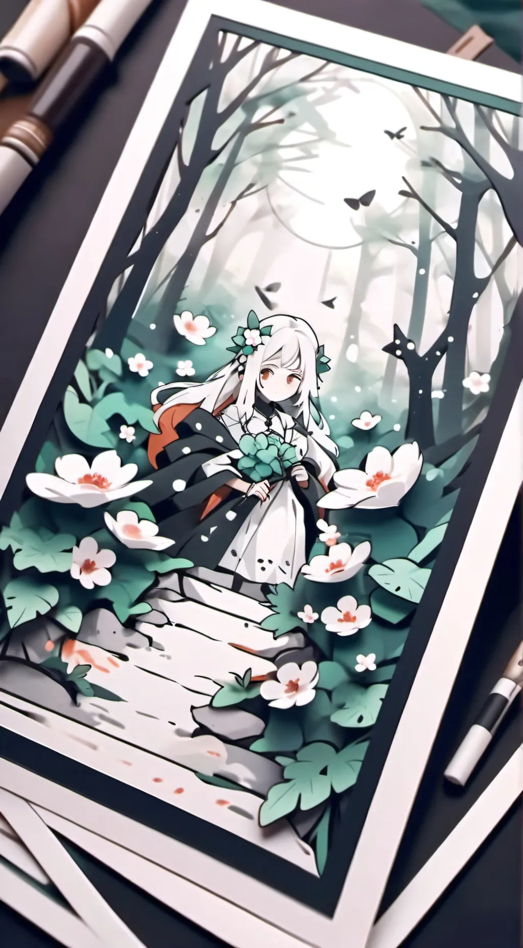 ai character: Lona background