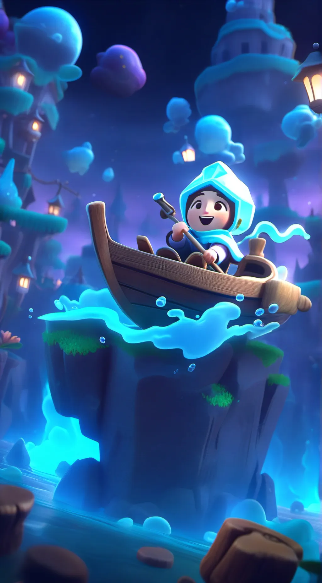 ai character: Войс чат background