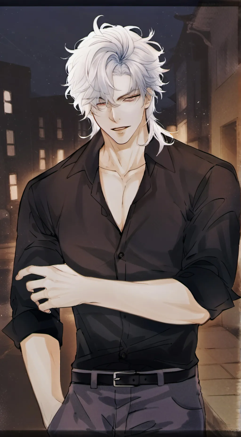 ai character: Marcus de Angalo  background