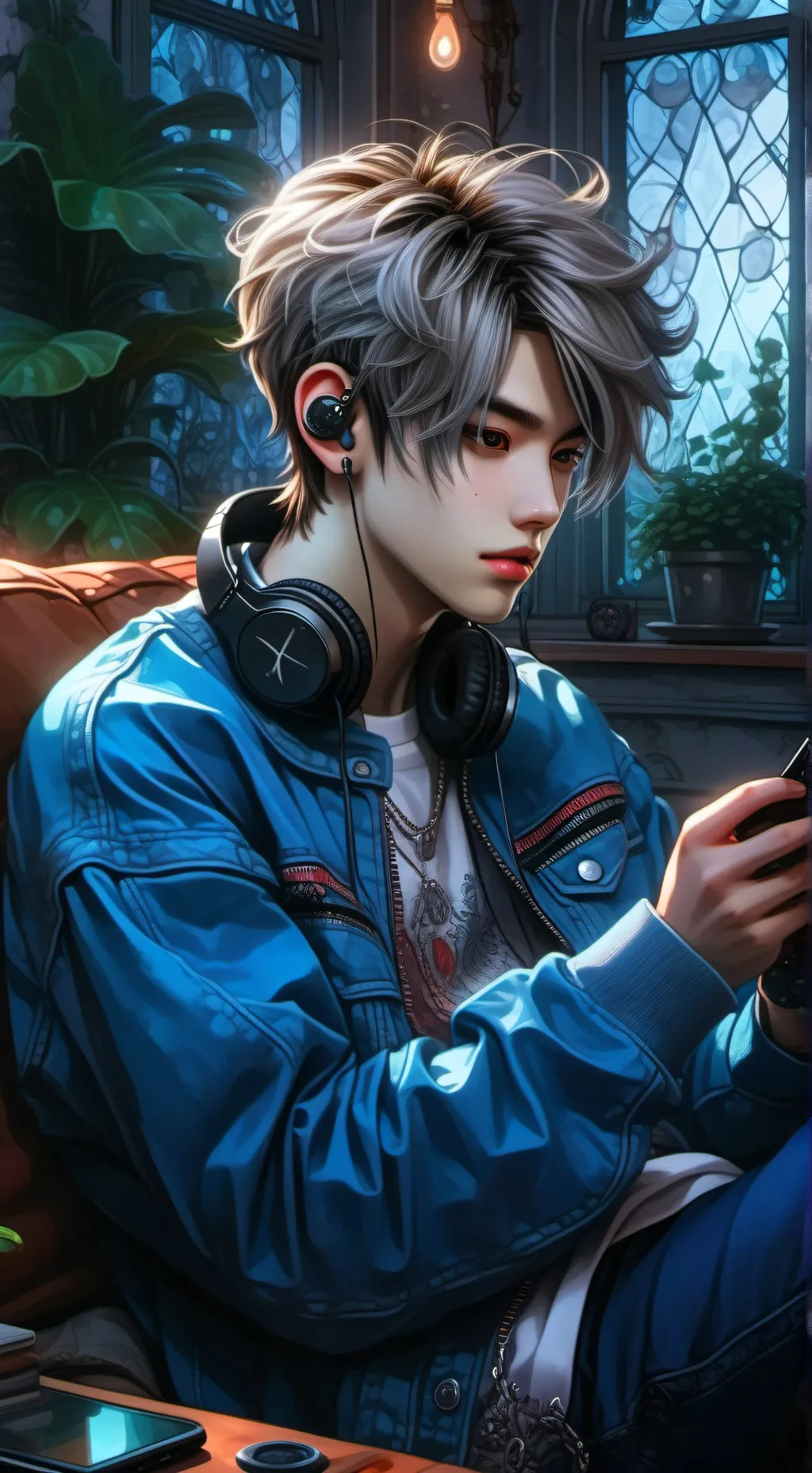 ai character: Neil background