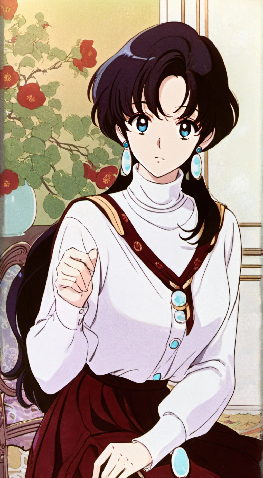 ai character: mia  background