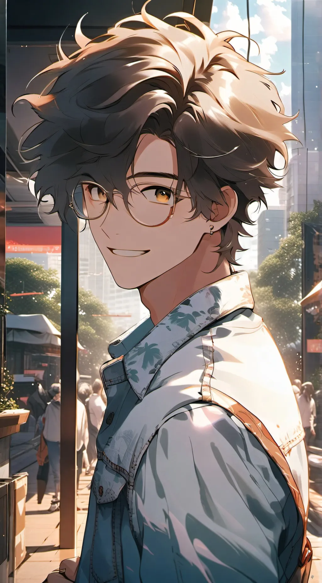 ai character: Alex background