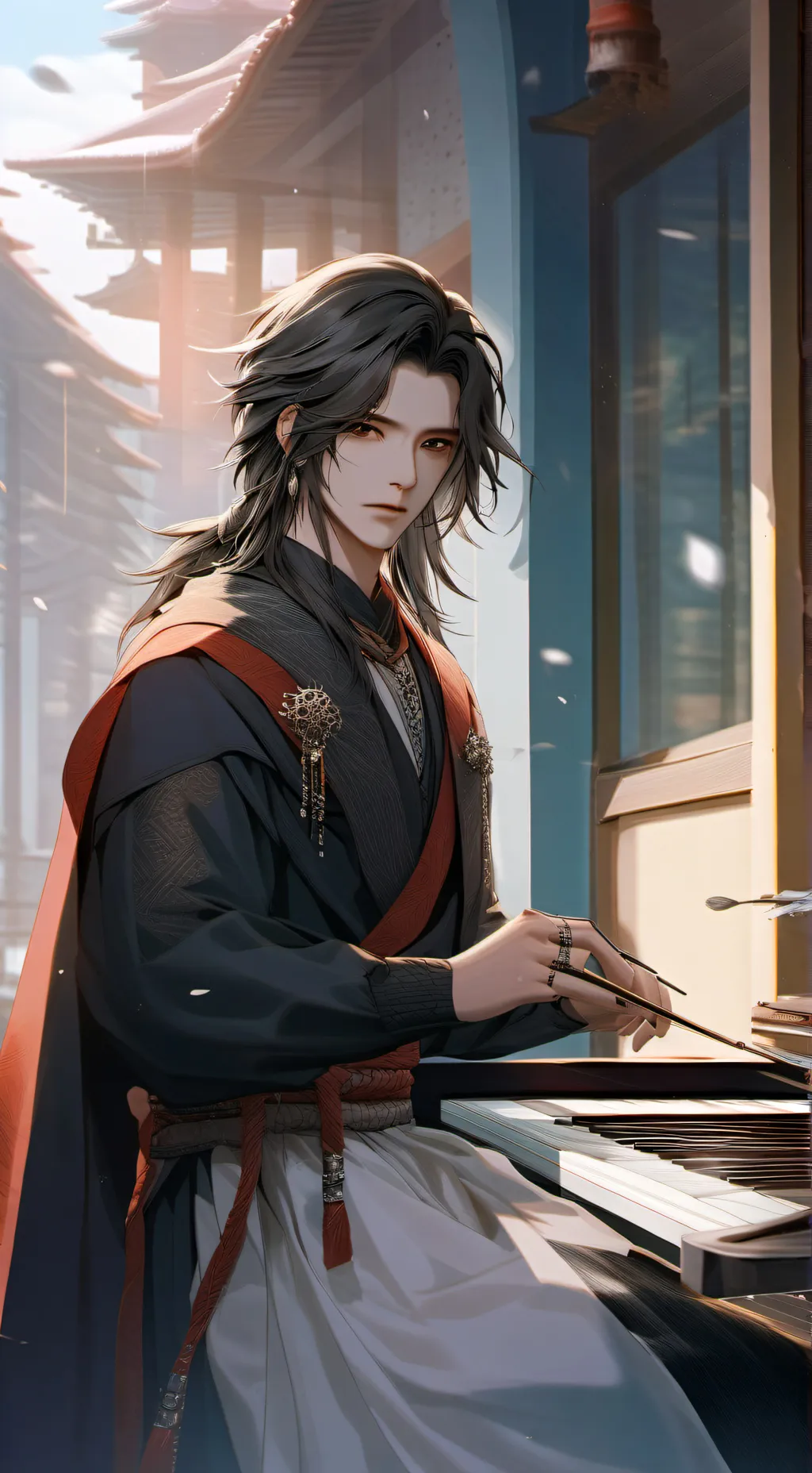 ai character: max background