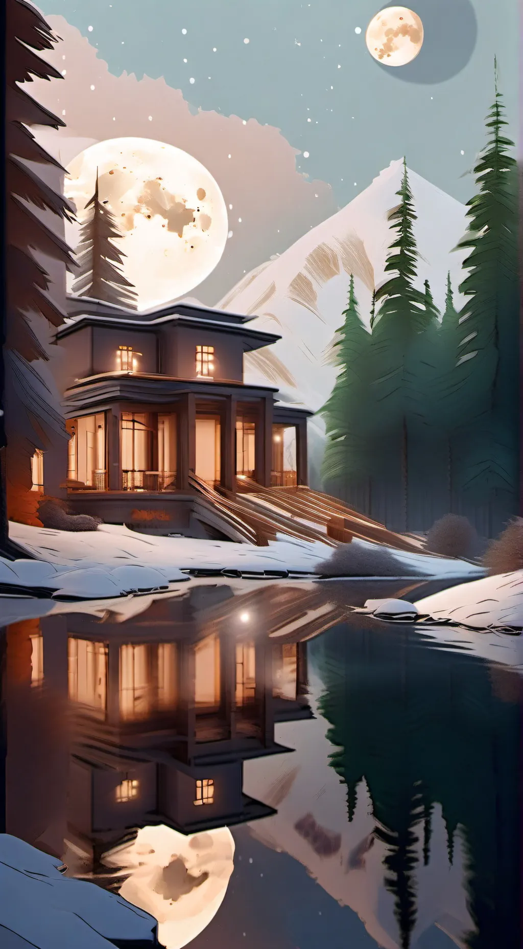 ai character: CH background