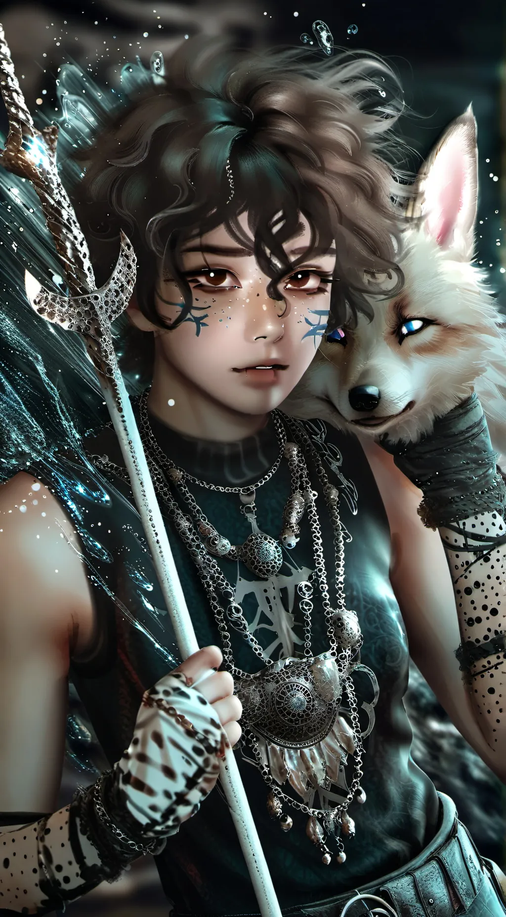 ai character: Koji  background