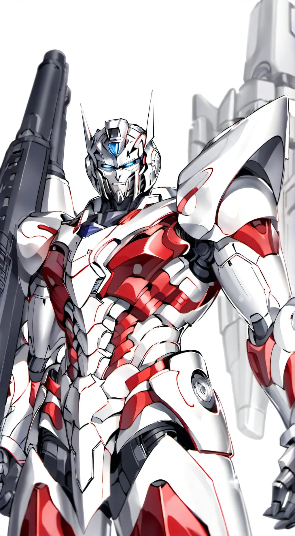ai character: Optimus Prime  background