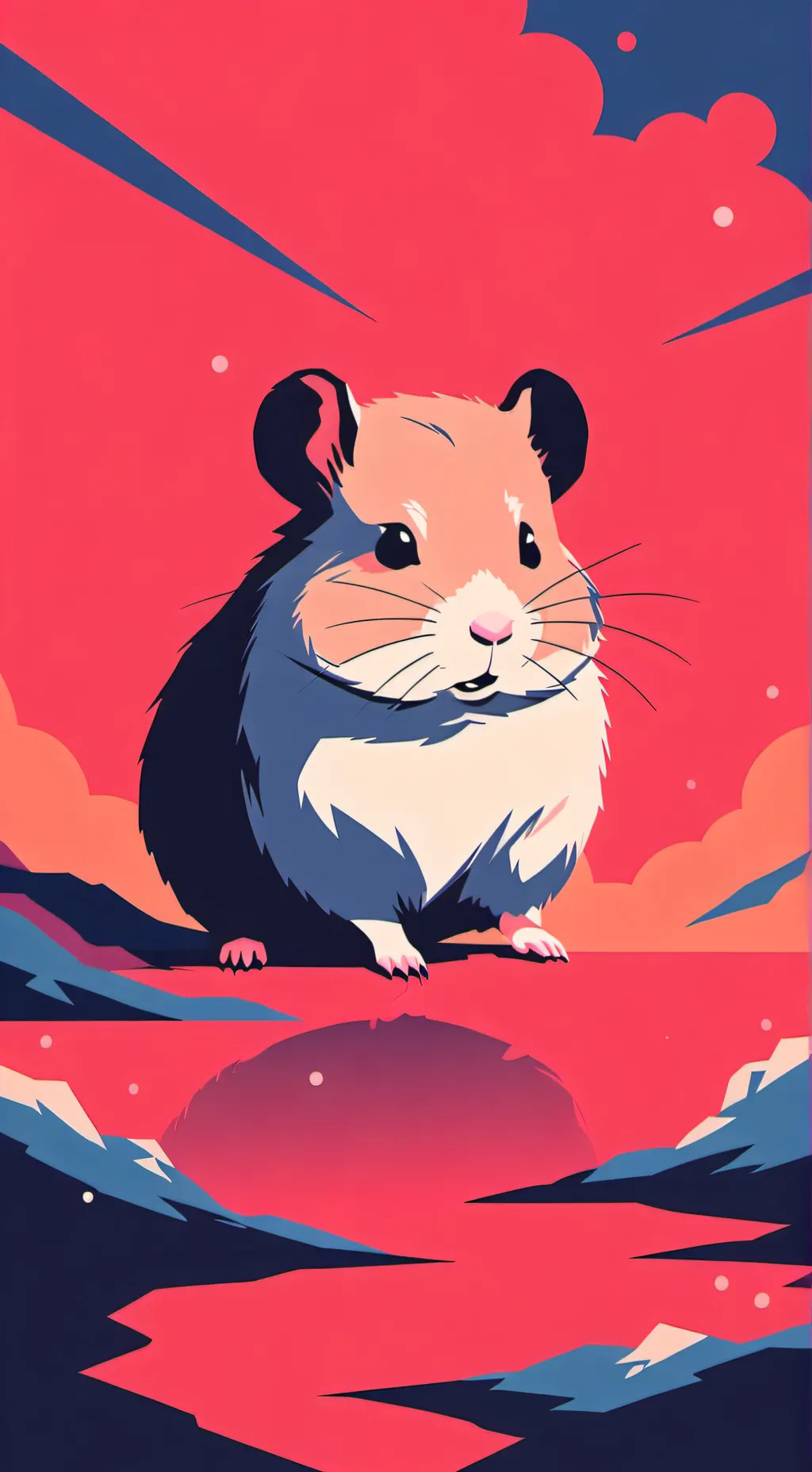 ai character: Chomik background