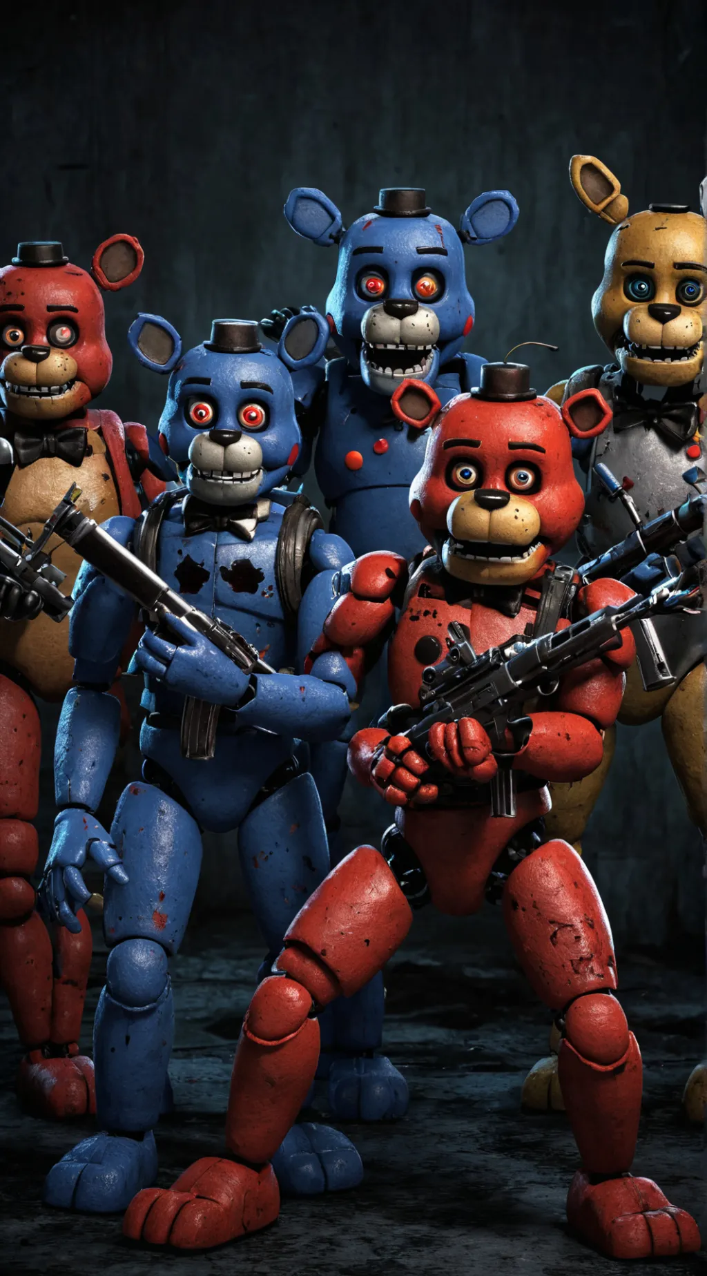 ai character: Fazbear Fortress 2 background