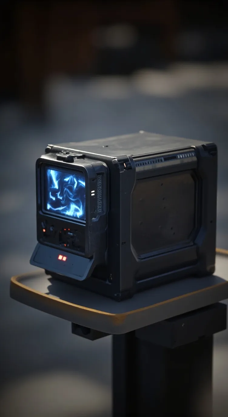 ai character: Area 51 computer background