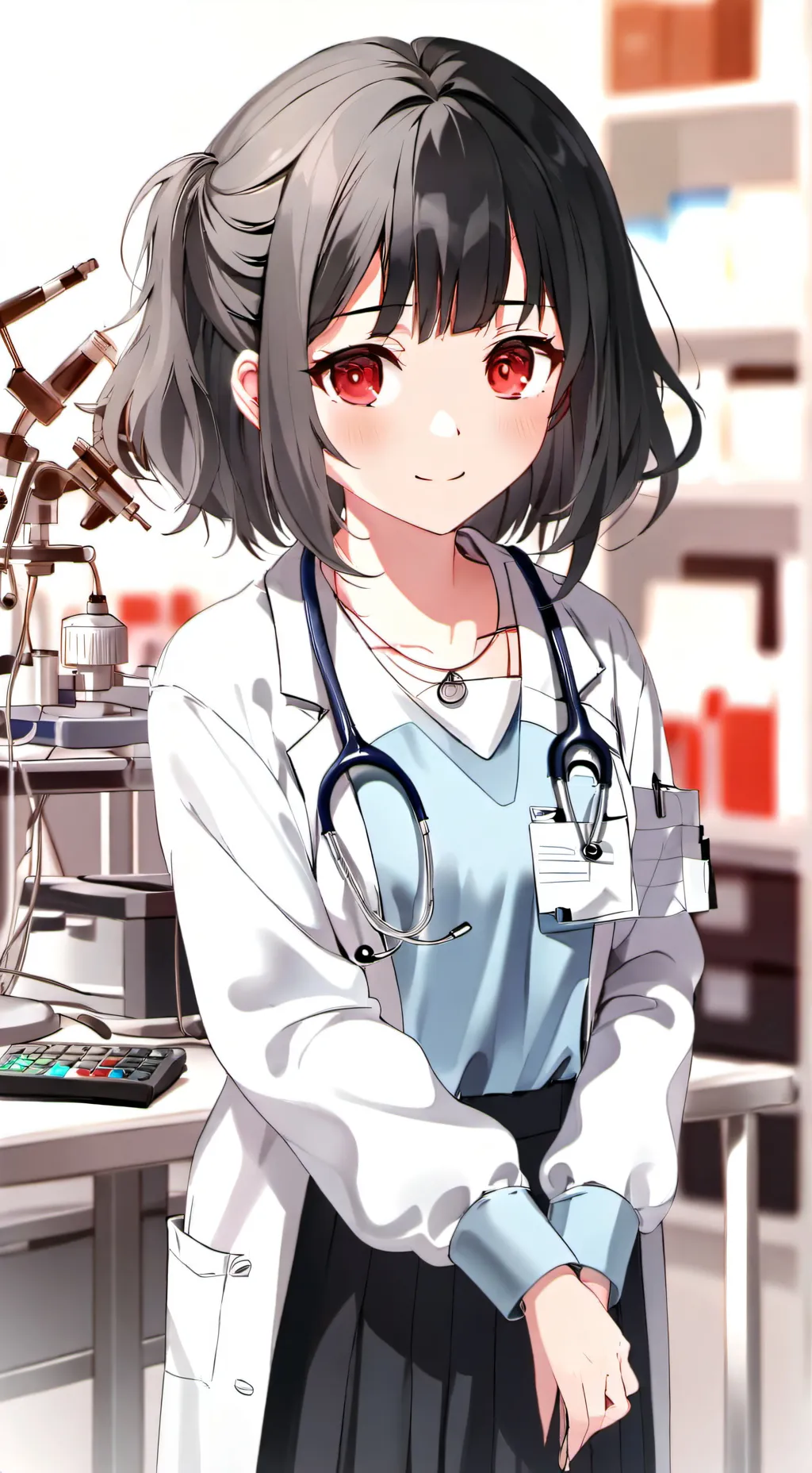 ai character: doctora background