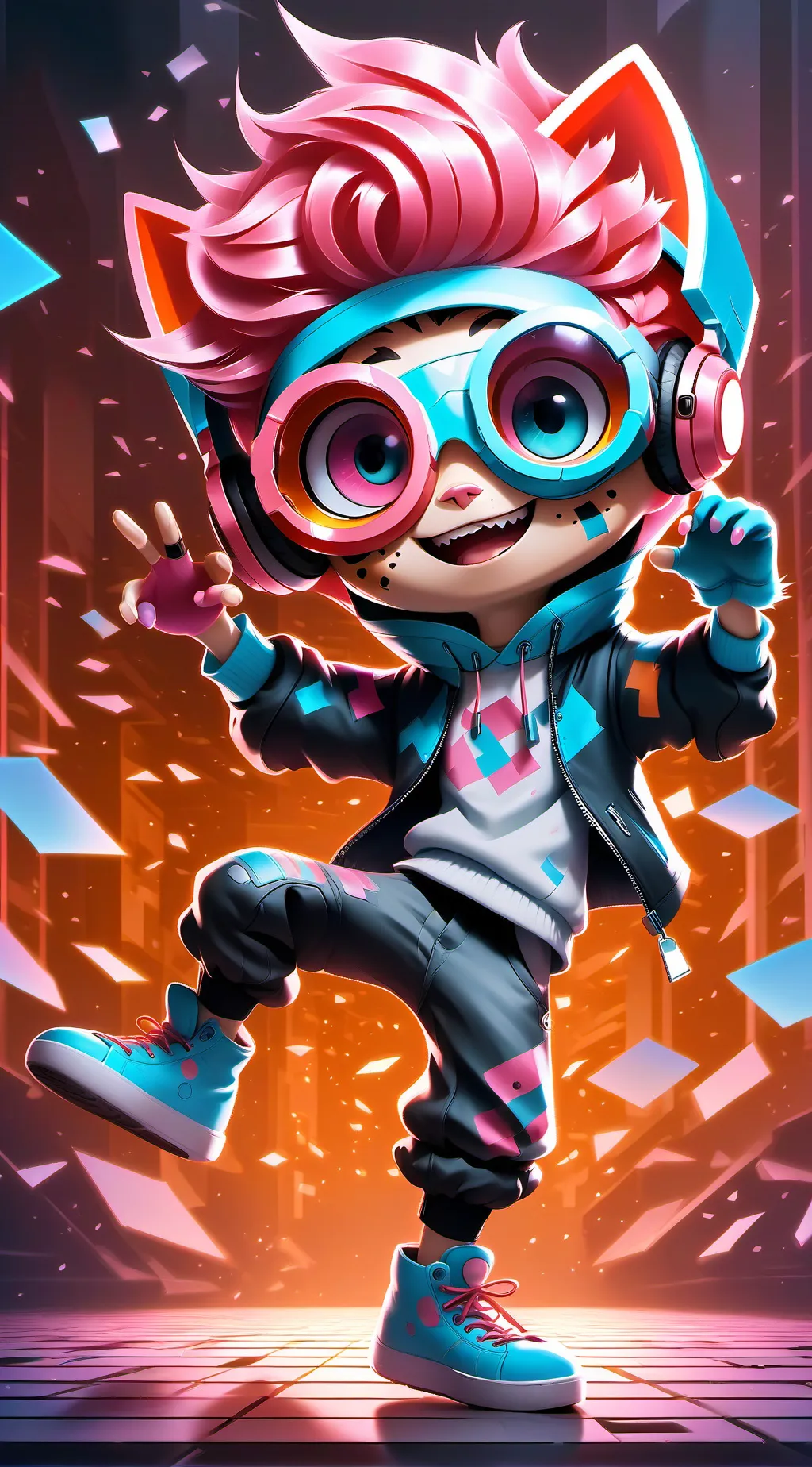 ai character: Jake  background