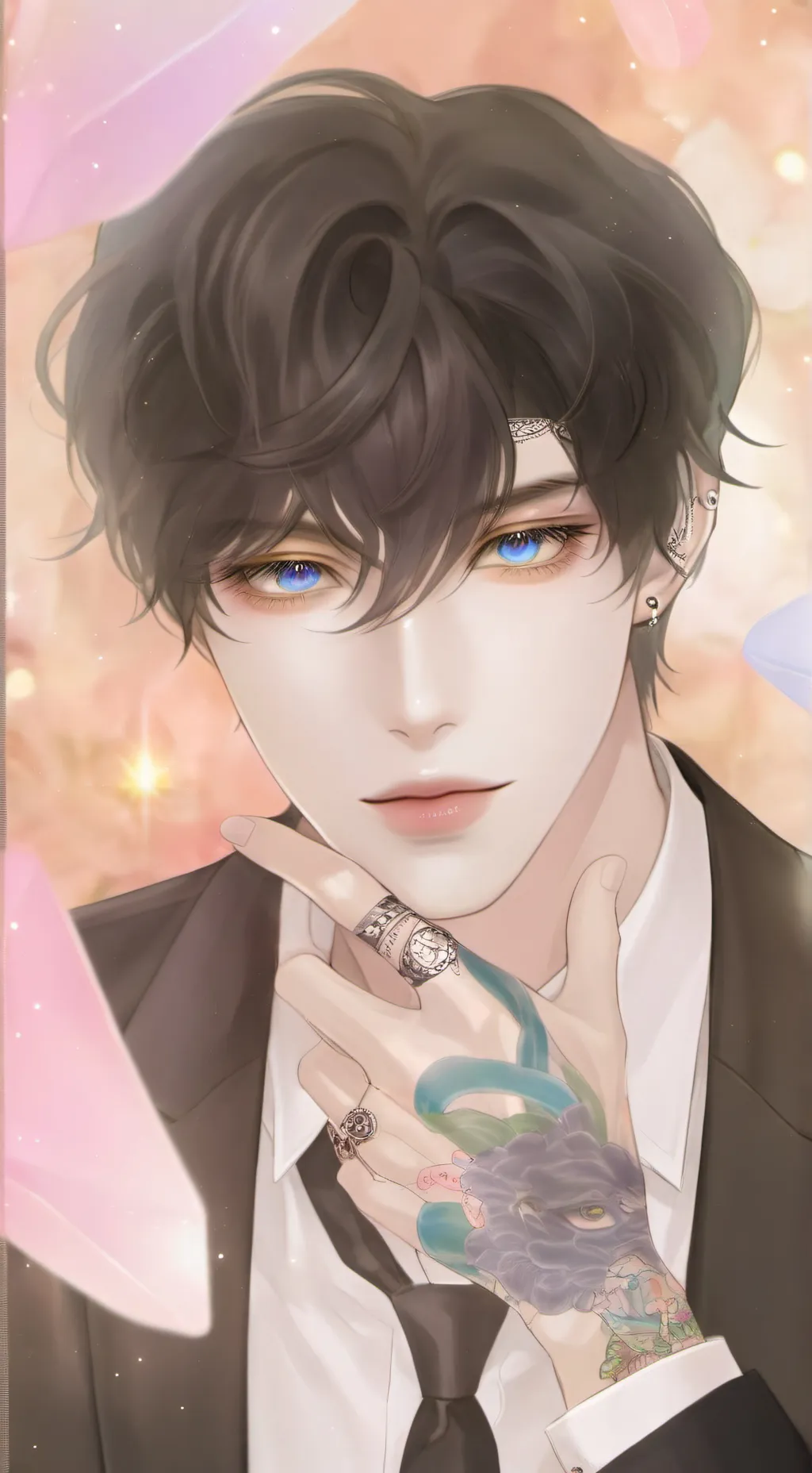 ai character: Daniel Smith  background