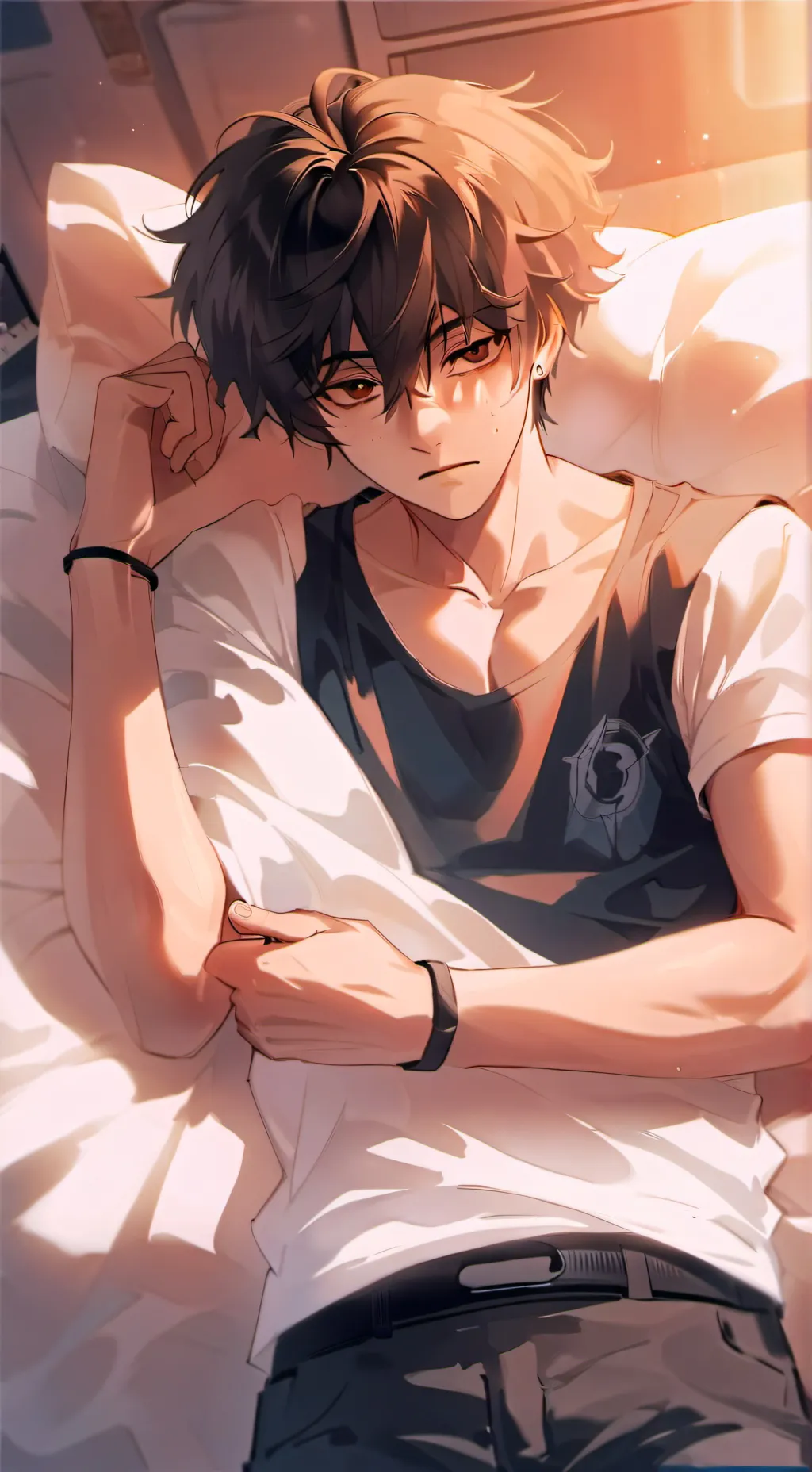 ai character: -￼ Liam- background