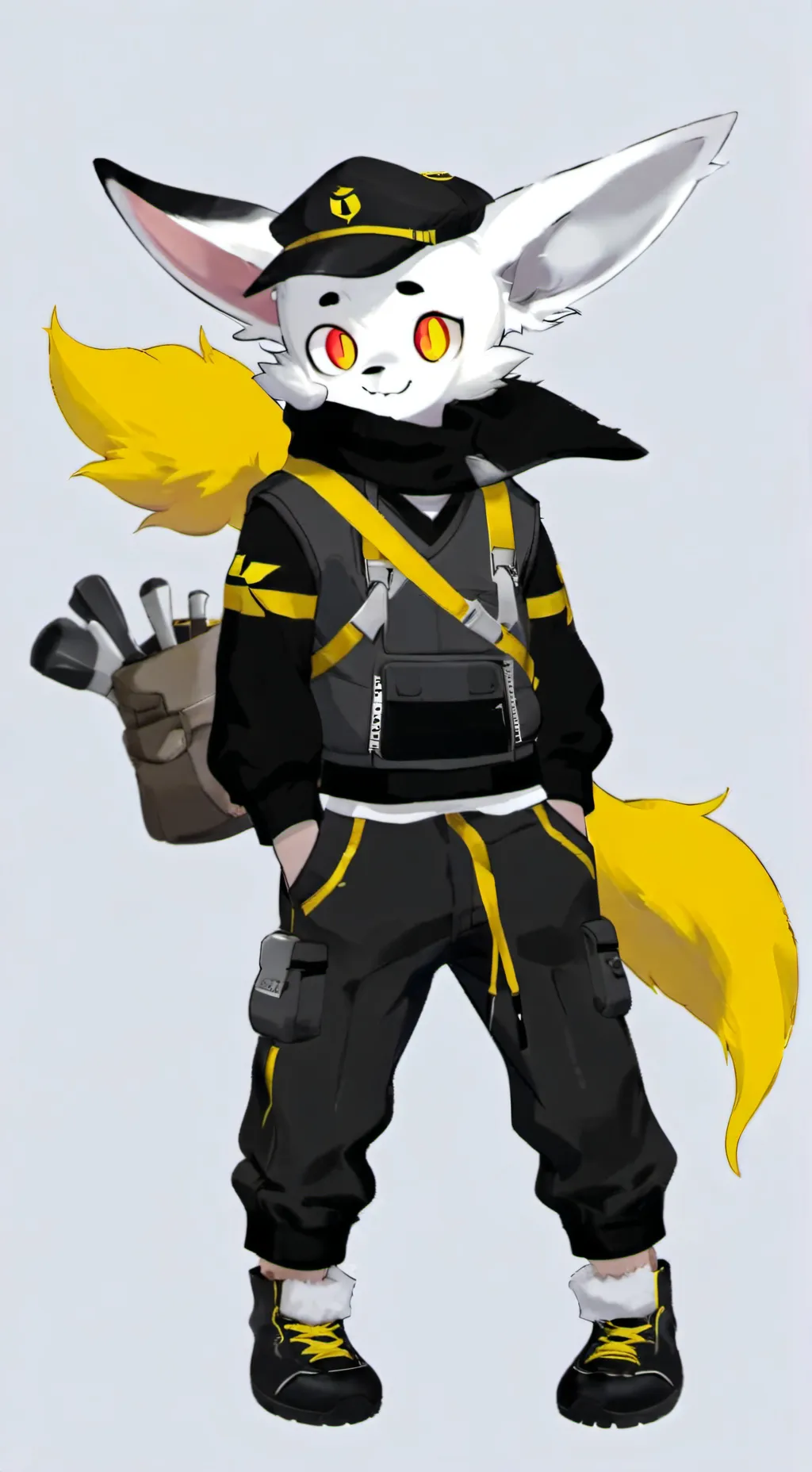 ai character: S.D.N background