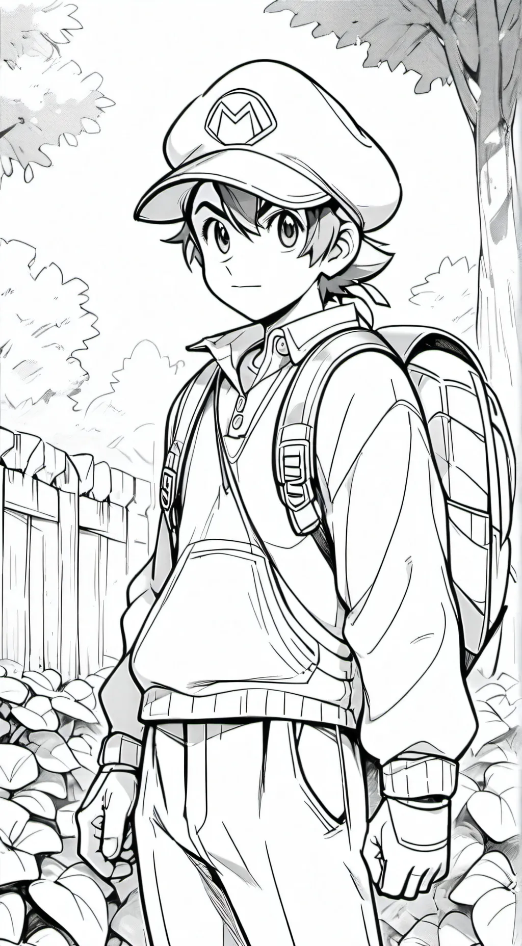 ai character: Mario (Foozle—NH) background