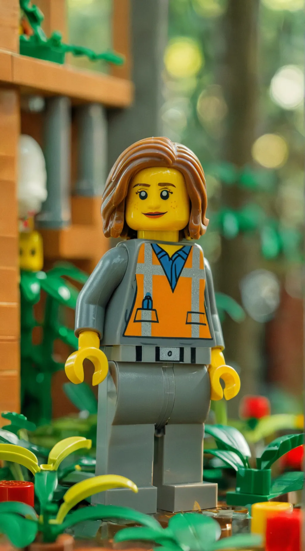 ai character: Fire ring  background