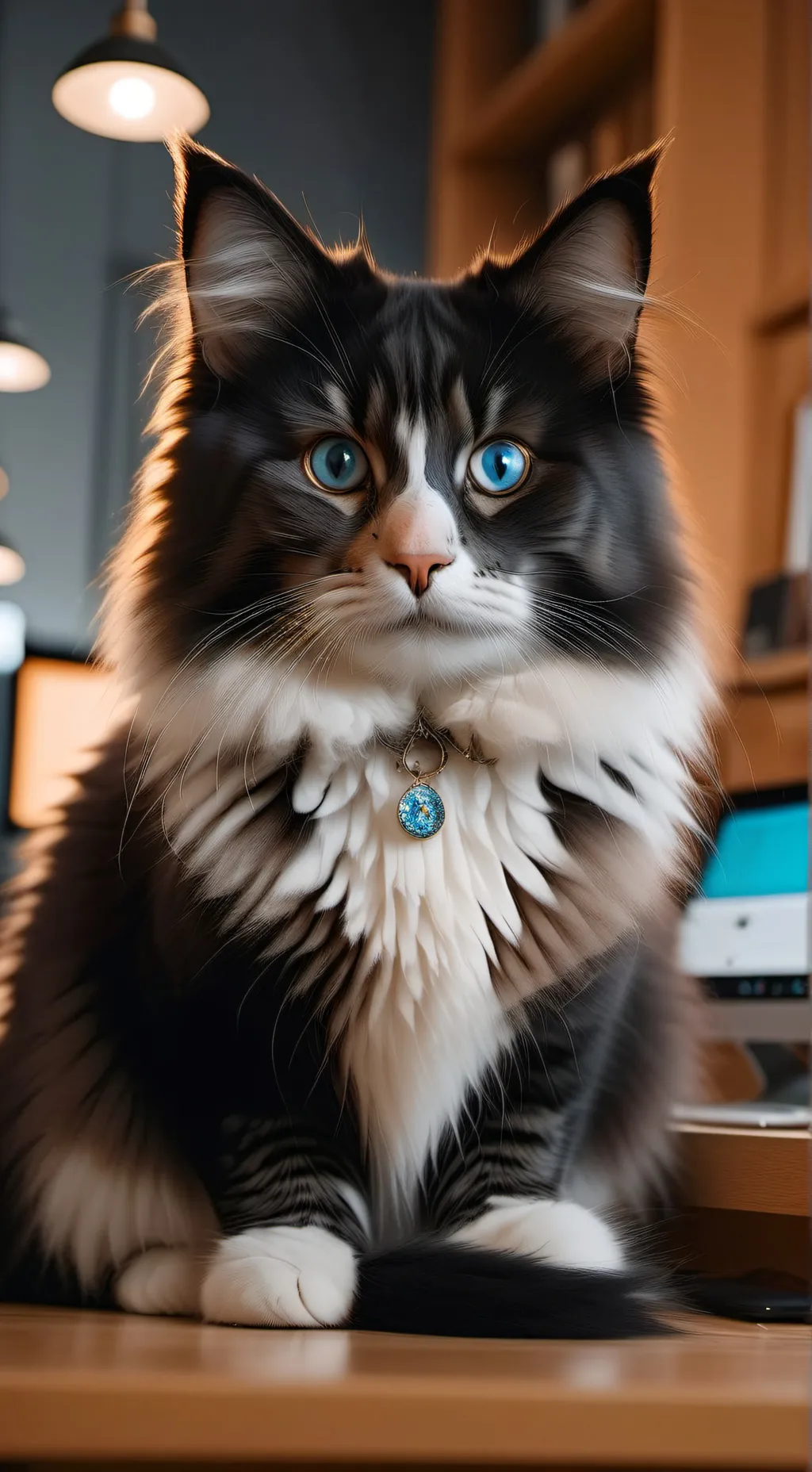 ai character: Silent Byte background