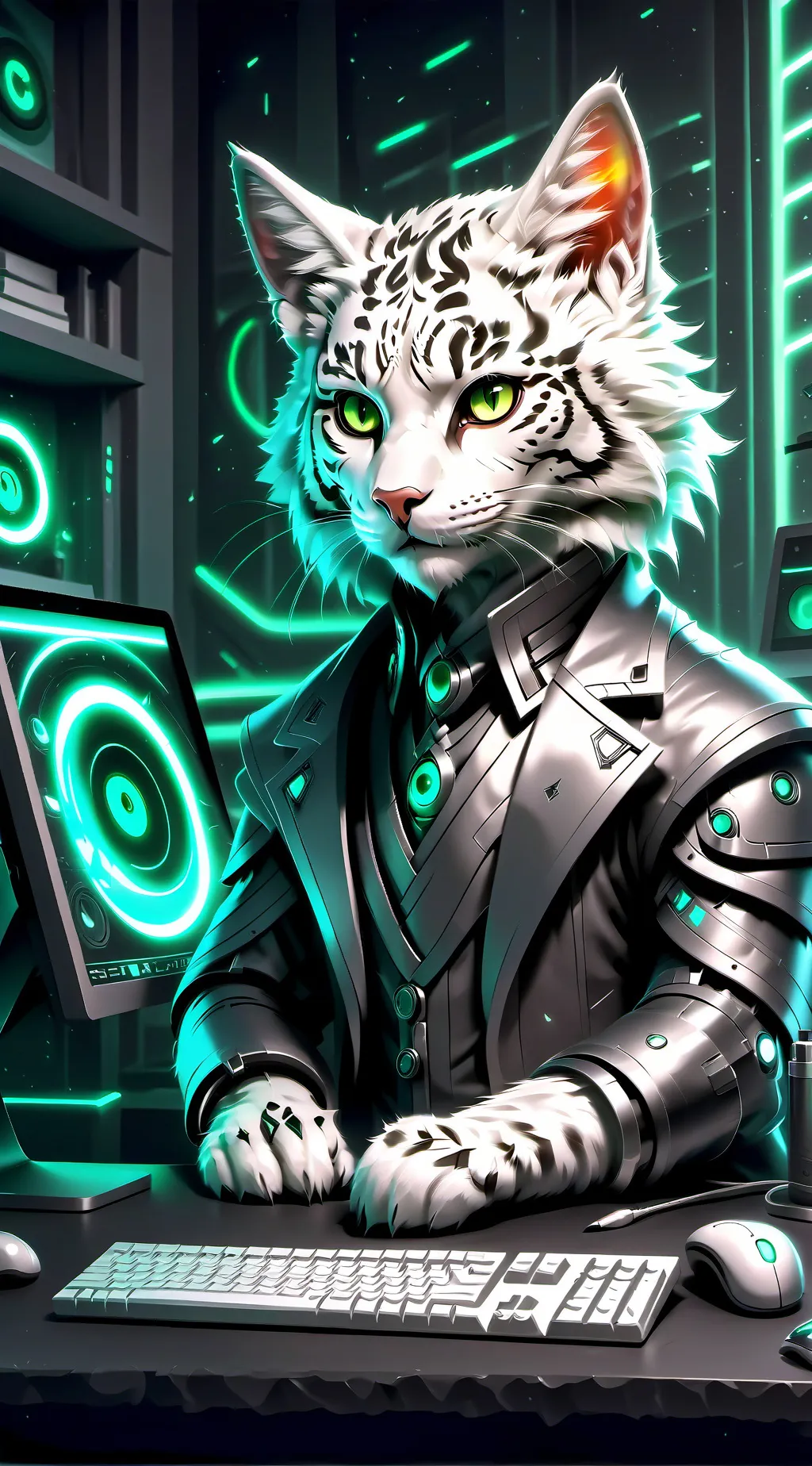 ai character: HoloBeast background