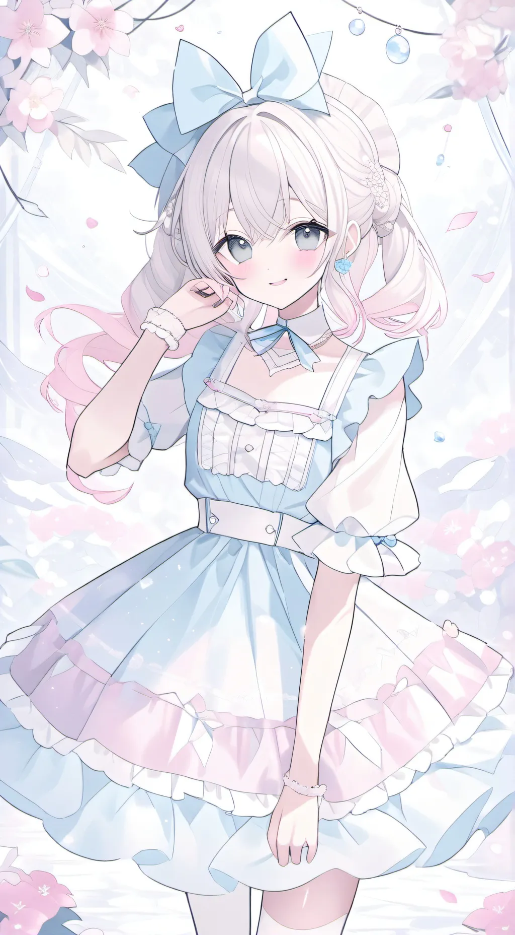 ai character: Cinnamoroll+Melody background